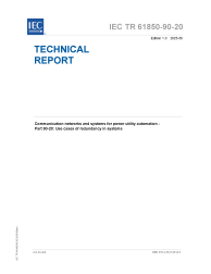 IEC TR 61850-90-20:2025