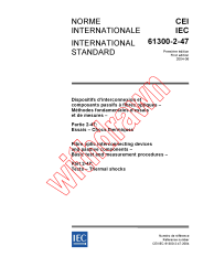 IEC 61300-2-47:2004