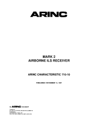 ARINC Characteristic 710-10:1997