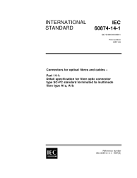 IEC 60874-14-1:1997