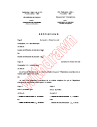 IEC 61094-1:1992/COR1:1993