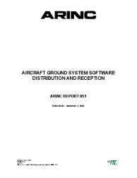 ARINC Report 851:2025