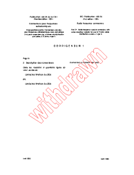 IEC 60169-24:1991/COR1:1995