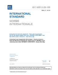 IEC 60512-28-100:2013