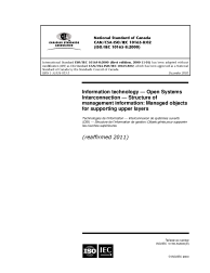 CAN/CSA-ISO/IEC 10165-8-02 (R2011)