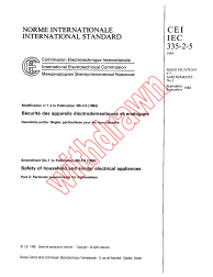 IEC 60335-2-5:1984/AMD1:1988