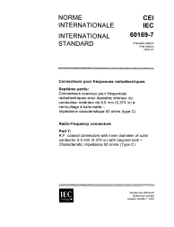 IEC 60169-7:1975