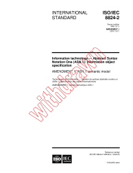 ISO/IEC 8824-2:1998/AMD1:2000