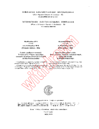 IEC 60117-3:1963/AMD4:1974