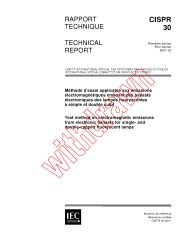 CISPR TR 30:2001