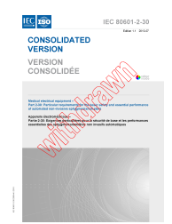 IEC 80601-2-30:2009+AMD1:2013 Consolidated