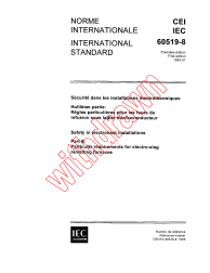 IEC 60519-8:1983