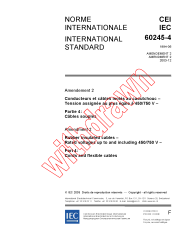 IEC 60245-4:1994/AMD2:2003