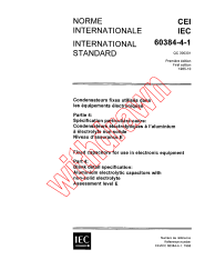 IEC 60384-4-1:1985