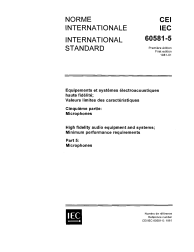 IEC 60581-5:1981