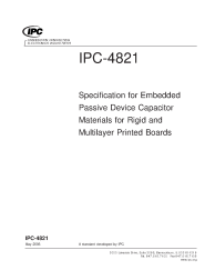 IPC-4821 - Standard Only:2006