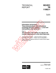 ISO/IEC TR 11802-1:2002