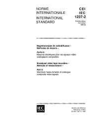 IEC 61237-2:1995