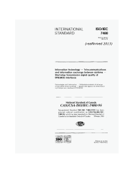 CAN/CSA-ISO/IEC 7480-95 (R2013)