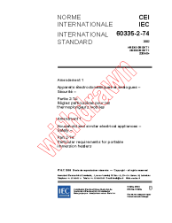 IEC 60335-2-74:2002/AMD1:2006