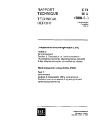 IEC TR 61000-2-3:1992