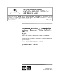 CAN/CSA-ISO/IEC 10175-1-01 (R2014)