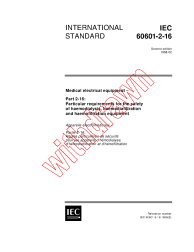 IEC 60601-2-16:1998