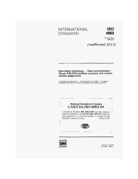 CAN/CSA-ISO 4903-95 (R2013)