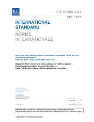 IEC 61300-2-42:2014
