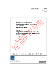 IEC PAS 61162-101:2003