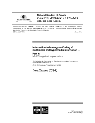CAN/CSA-ISO/IEC 13522-4-01 (R2014)