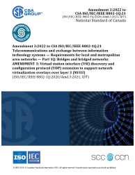 CSA ISO/IEC/IEEE 8802-1Q:21/A3:22