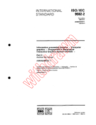 ISO/IEC 9592-2:1989/AMD1:1992