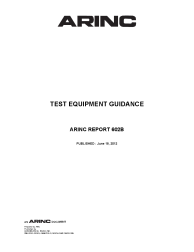 ARINC Report 602B:2012