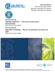 CSA C63103:26