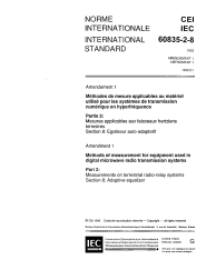 IEC 60835-2-8:1993/AMD1:1996