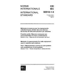 IEC 60510-1-5:1988
