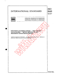 ISO 8649:1988