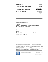 IEC 61094-6:2004