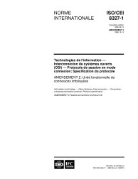 ISO/IEC 8327-1:1996/AMD2:1998