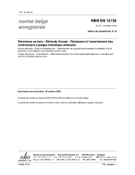 NBN EN 15736:2009