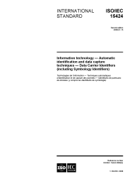 ISO/IEC 15424:2008