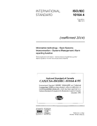 CAN/CSA-ISO/IEC 10164-4-95 (R2014)