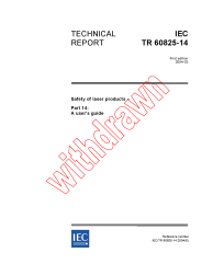 IEC TR 60825-14:2004