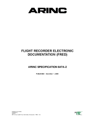 ARINC Specification 647A-2:2025