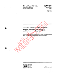 ISO/IEC 11159:1992