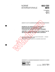 ISO/IEC 8073:1988/AMD1:1988