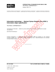 ISO/IEC 8824-2:1998/COR1:1999