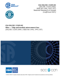 CSA ISO/IEC 15205:02 (R2021)