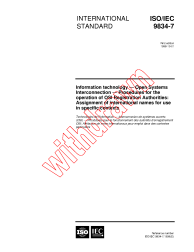 ISO/IEC 9834-7:1998
